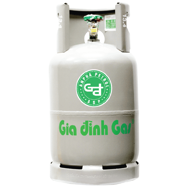 Bình Gas Gia Đình Xám 12kg